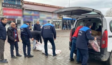 Ordu'da 200 kilo kaçak ete el konuldu