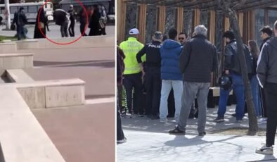 Kenti karıştıran iddia! Şüpheliyi meydanda yakalayıp darp ettiler