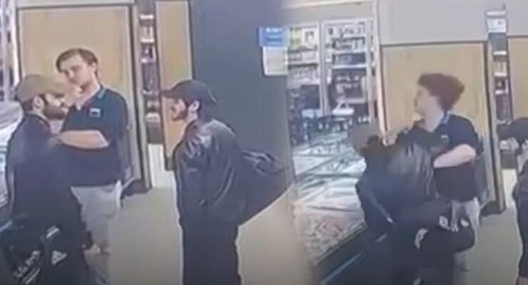 Planları deşifre oldu, çalışanı tek yumrukta yere serdi