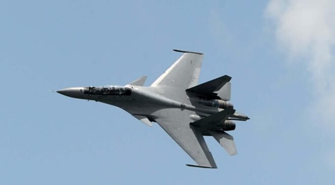 Rus 'Su-30' tipi savaş uçağı düştü!