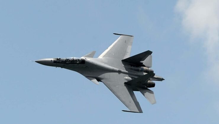 Rus 'Su-30' tipi savaş uçağı düştü!