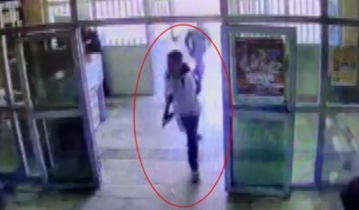 Şanlıurfa'daki okul saldırısı kamerada! Kapıdan ateş ederek girdi