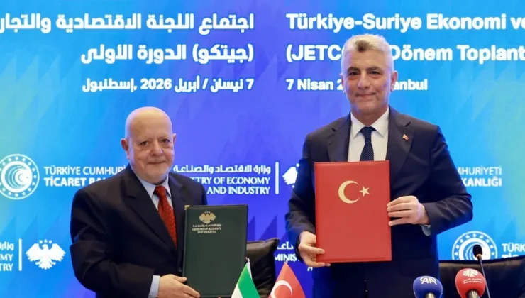 Türkiye ve Suriye arasında ekonomide yeni anlaşma! JETCO Protokolü’nde imzalar atıldı
