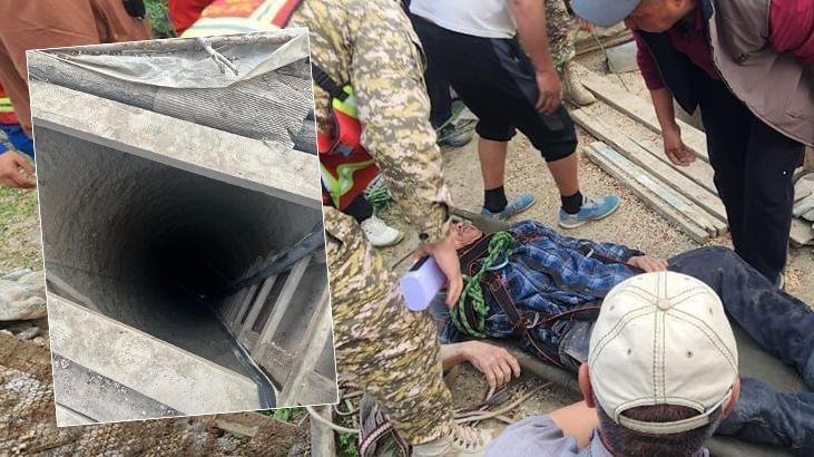 Ülke şokta! Hayatta kalmak için tek bir çaresi vardı… 16 gün kuyuda mahsur kalan adam kurtarıldı!