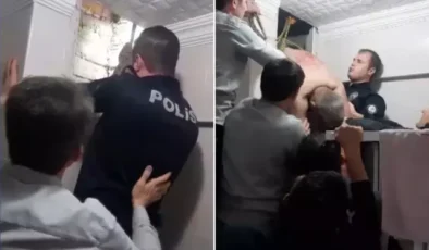 Uzaklaştırma kararını delmek isterken havalandırma boşluğunda sıkıştı