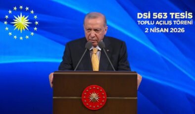 Cumhurbaşkanı Erdoğan DSİ açılışında konuştu: 23 yılda rekor kırdık
