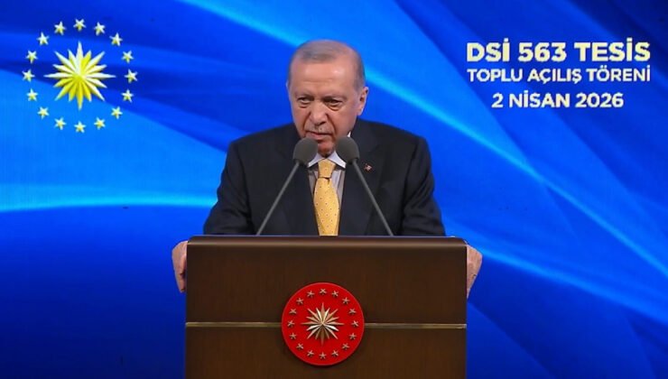 Cumhurbaşkanı Erdoğan DSİ açılışında konuştu: 23 yılda rekor kırdık