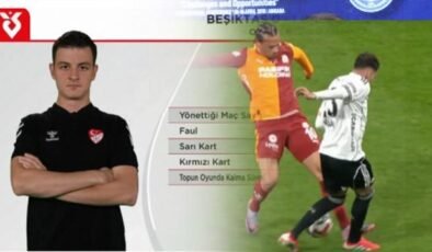 Beşiktaş-Galatasaray derbisinin hakemi için olay sözler: 2 kırmızı kartı da atladı!