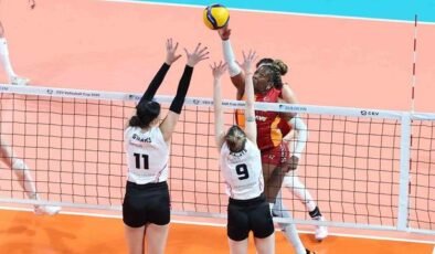 Galatasaray Daikin, rakibine set vermedi