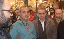 Galatasaray Başkanı Dursun Özbek depremzedelerle iftarda buluştu