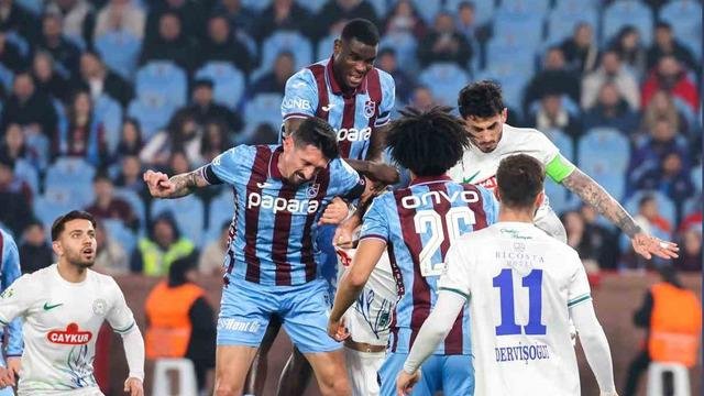 (Özet) Trabzonspor – Çaykur Rizespor Maçı Özeti ve Tüm Önemli Anları