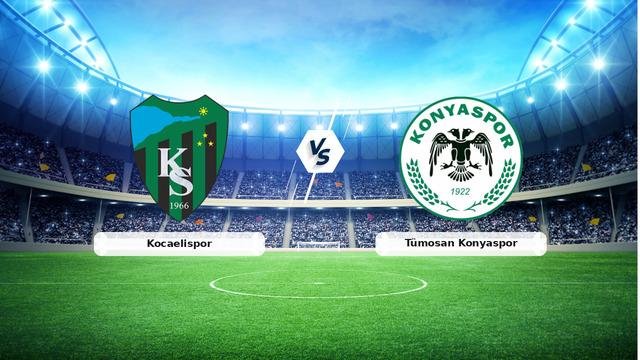 CANLI | Kocaelispor – Tümosan Konyaspor maç anlatımı! Maç ne zaman? Saat kaçta ve hangi kanalda? – 14 Mart 2026