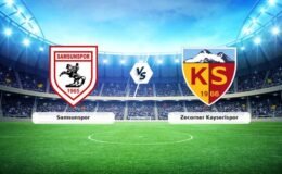 (Özet) Samsunspor – Zecorner Kayserispor Maçı Özeti ve Tüm Önemli Anları