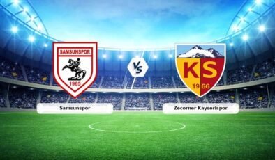 (Özet) Samsunspor – Zecorner Kayserispor Maçı Özeti ve Tüm Önemli Anları