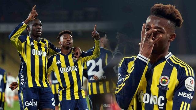 Nene kasırgası şehir şehir geziyor! Hat-trick'i ile Fenerbahçe'ye hayat verdi