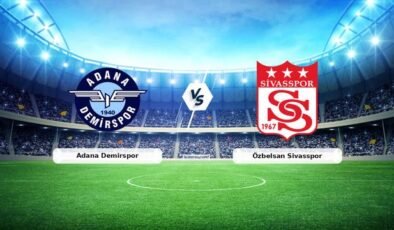 (Özet) Adana Demirspor – Özbelsan Sivasspor Maçı Özeti ve Tüm Önemli Anları