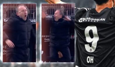 Beşiktaş'ta Hyeon-gyu Oh'dan 'Yılın Golü'! Sergen Yalçın inanamadı, dizlerinin üstüne çöktü