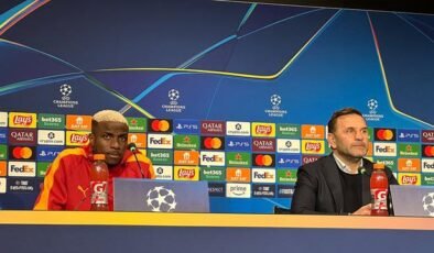 Victor Osimhen'den basın toplantısında transfer yanıtı! "Neden olmasın diyebilirim"