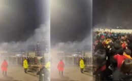 Juventus maçı öncesi skandal! Galatasaray taraftarlarına sert müdahale! Ortalık karıştı…