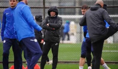 Çaykur Rizespor, Kasımpaşa maçı hazırlıkları sürdürdü