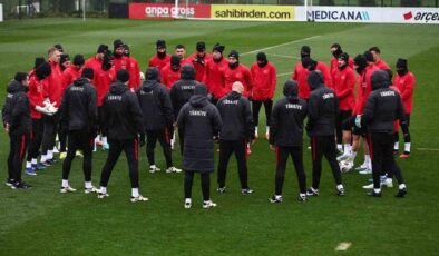 A Milli Takım, Kosova yolculuğu öncesi Riva’da çalıştı